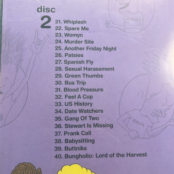 Beavis and Butt-Head Volume 2, DISC 2 and 3 DVD PARTIAL Collection 1994 - 1996 - Picture 5 of 12